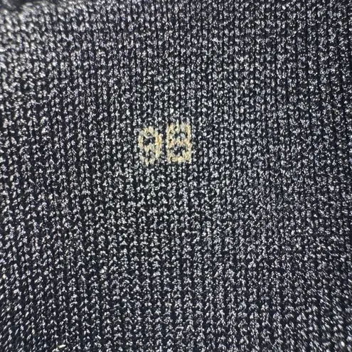 Details Women’s Black Satin Knee High Floral Embroidered Sequin Heel Boots Sz 9