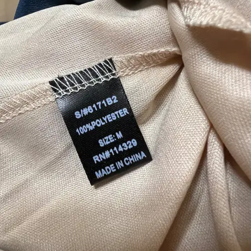 Poetry Striped Maxi Dress Womens Medium Strapless Sleeveless Casual