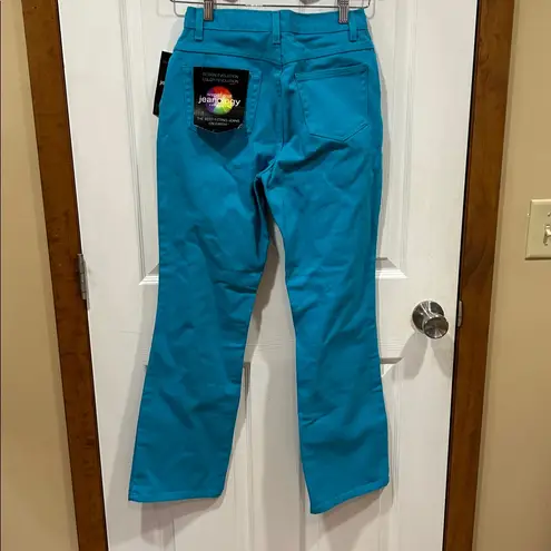 Newport News Jeanology Turquoise Pants – NWT – Size 4P – Inseam 29”