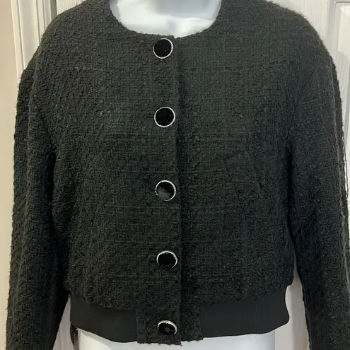 Truth NYC NWT Truth tweed bomber jacket size 6p