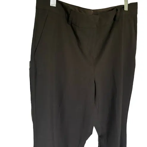 Isaac Mizrahi for Target Dark Brown Pants Slacks Women's Size 8