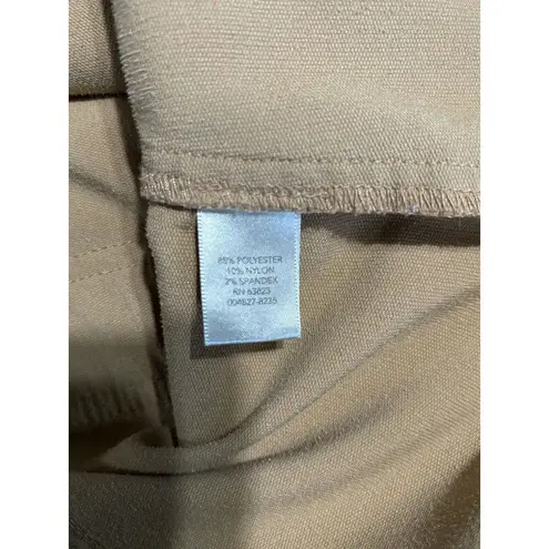 Christopher & Banks Camel Color Soft Corduroy Long Sleeve Zip Up Jacket Size XL - Image 7