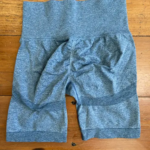 Gym Shorts Scrunch Butt Size Medium Blue