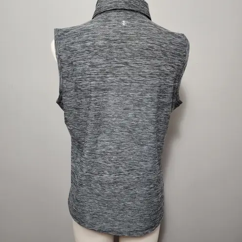 IZOD Golf Heather Gray sleeveless polo size large