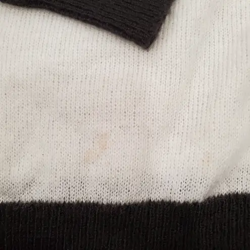 Treasure & Bond NWT Black & White Striped Crew Neck Sweater Size XS