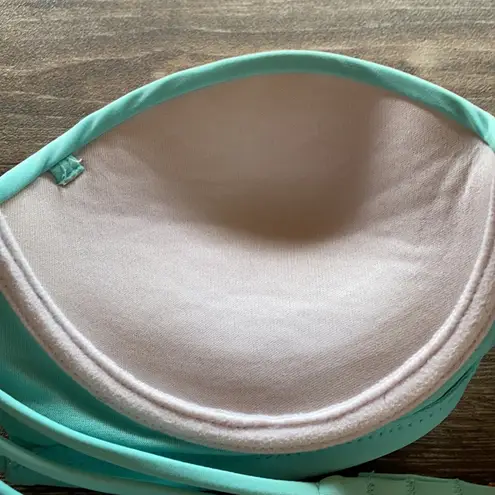 Mint Strappy Bandeau Bikini Top Size Small