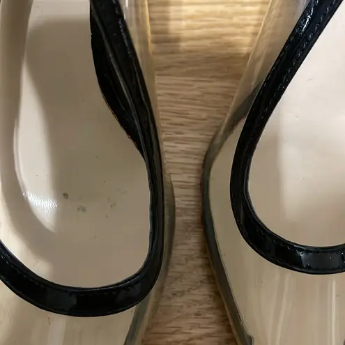 Simmi London Sophisticated Black and Tan Stiletto Heels