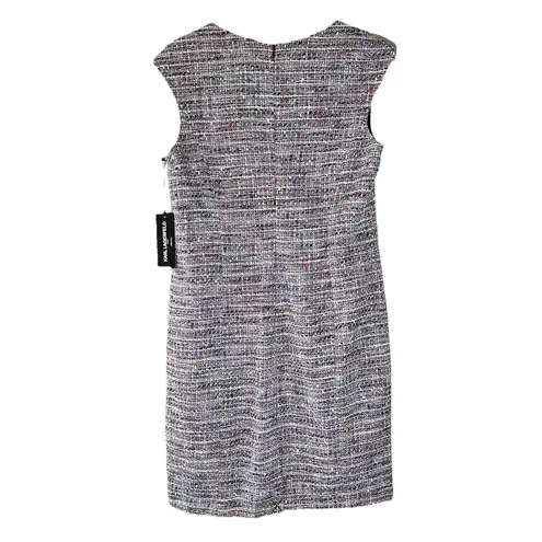 Karl Lagerfeld Paris Womens Tweed Double Breasted Dress Size 10 NWT Quiet Luxury