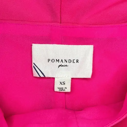 Tuckernuck Pomander Place High Rise Hot Pink Wide Leg Pants New Size XS