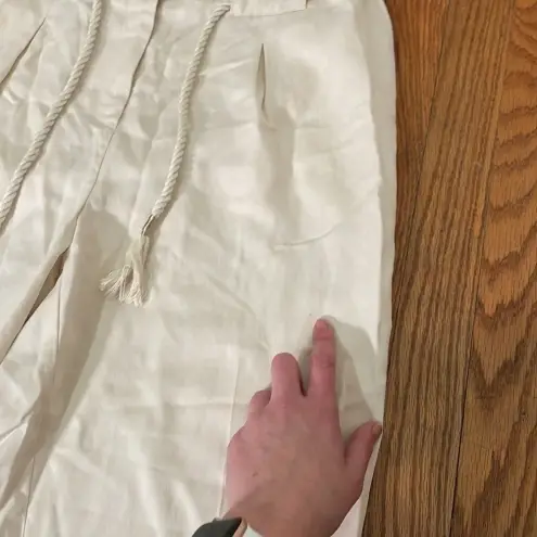 Chico's  Paperbag Waist Tapered‎ Ankle Pant size 2 Regular Large NWT