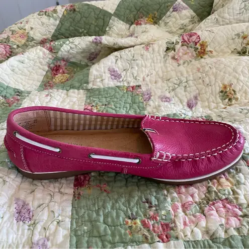 Naturalizer The Hanover Loafer Moccasin Shoes in Pink Sz 8M