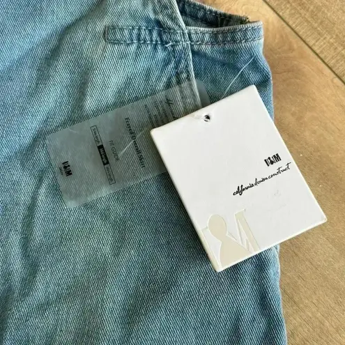 I & M Jeans 4/$25 NWT Denim Fryed Overall Skirt Sz S