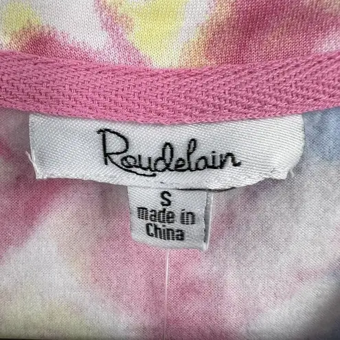 Roudelain Long Sleeve Tie Dye Lounge Sleep Top Size Small New