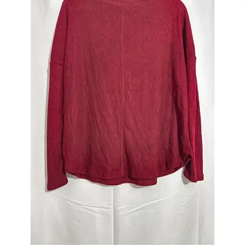 NWT Lulus super soft burgandy sweater Red Size M