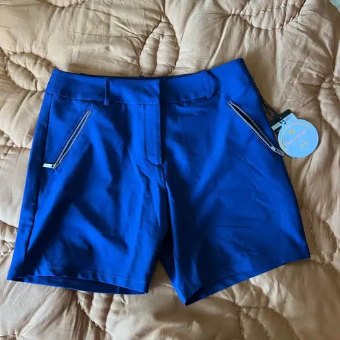 TAIL Tokyo blue 16” shorts NWT UPF 50+ sz 8