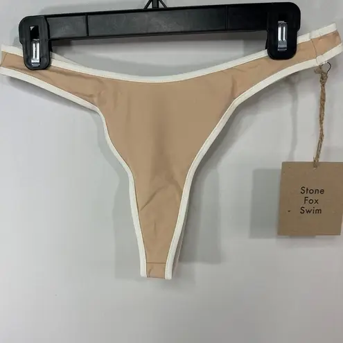 Stone Fox Swim Stone Fox SWIM Moon Bottom in FRAPPE Large NWT