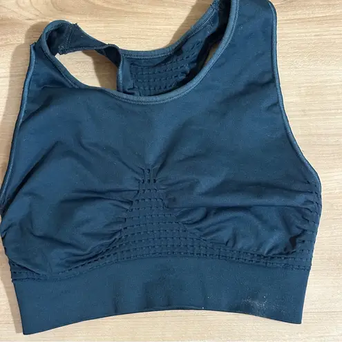 Sweaty Betty Small Stamina Sports Bra in Teal Blue 4920