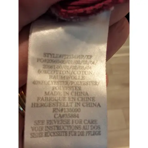 Peloton Official (2021) Fleece Full Zip Hoodie Burgundy w/ Logo Size S