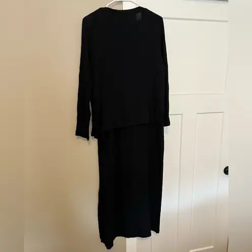 Elegant Black Sheath Three Piece Set Size 12