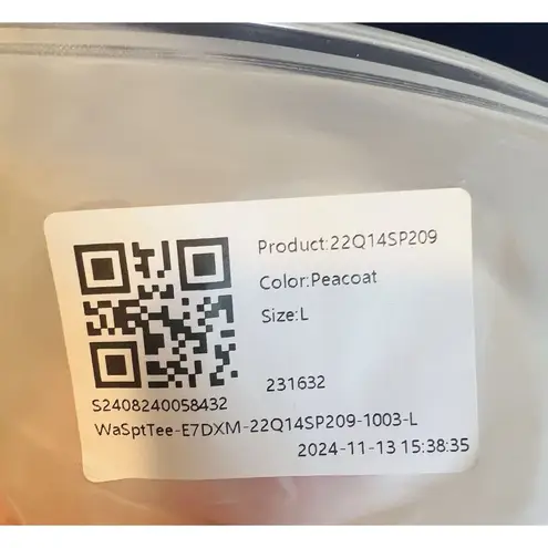 Halara Women’s Cropped 1/4 Zip Up Long Sleeve Top Large Blue Peacoat Athletic