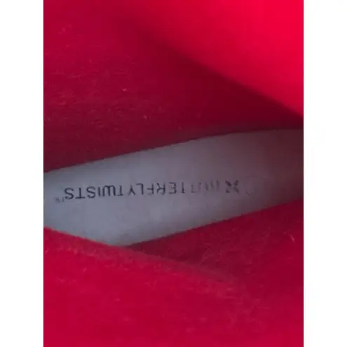 Butterfly Twist Women's Burgundy Shoes/Rain Boots Size 41/9.5 SKU 5930 Red