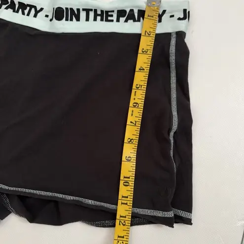 Zumba Bike Skort Womens Size M Black Athletic Dance Workout Casual