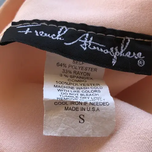 French Atmosphere high low hem blazer