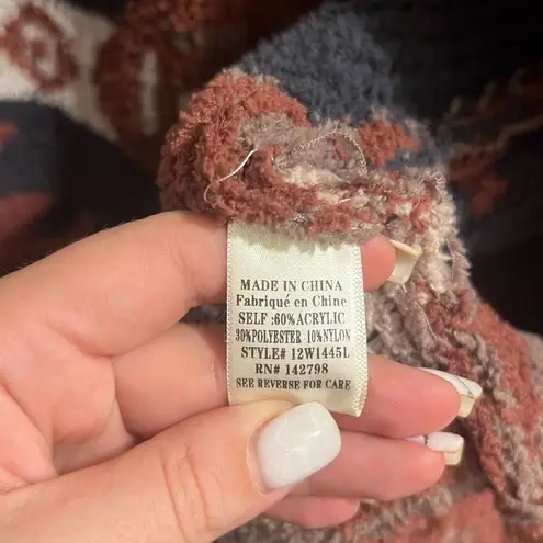 Love Riche ✨ Open Front Long Sleeve Bohemian Sz Medium Cardigan✨