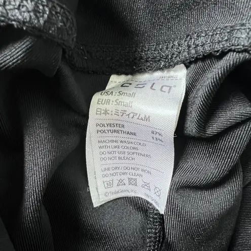 Tesla pants size Small black leggings compression yoga fitness gym