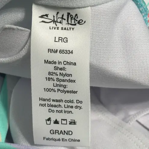 Salt Life Women’s Tropical Floral One-Piece Swimsuit NWT