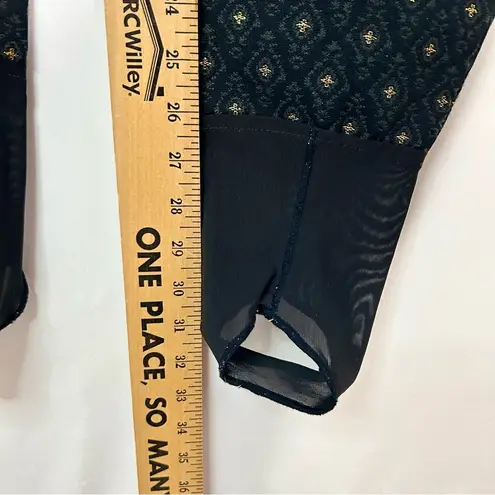 Bogner Women’s Vintage High Waist Stirrup Ski Pants Black Gold Size Medium EUC