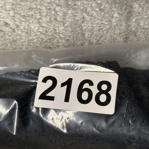 Adiva Shirt Womens Medium Black Lace Blouse Neutral Feminine Gothic Witchy Fairy