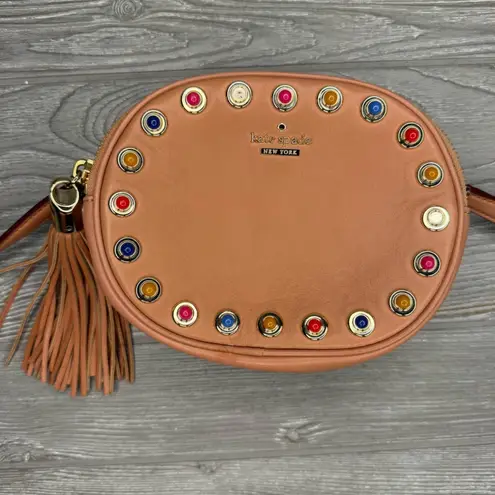 Kate Spade  Marsala Brown Devoe Street Tinley Crossbody Small bag Camera purse