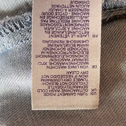 NYDJ Not Your Daughter’s Jeans Vara Indigo Sleeveless Chambray Top MCHM3463 XS