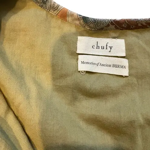 Chufy Cotton/Silk Puff Sleeve V