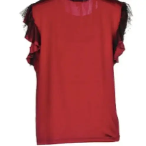 Just Cavalli sleeveless blouse Red size 8