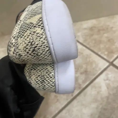 Vionic Sneakers Splendid Demetra Snake Women's Slip On Comfort Sz 8 EUC