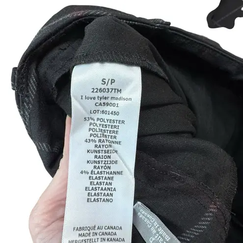 iltm I Love Tyler Madison Plaid High Rise Pull On Skinny Pants | Women's S Red