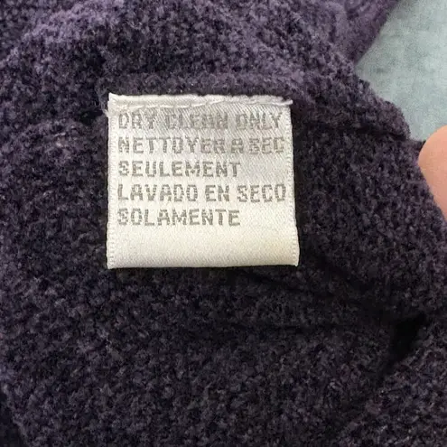 Vintage Jones & Co Deep Purple Pullover Knit Sweater Medium