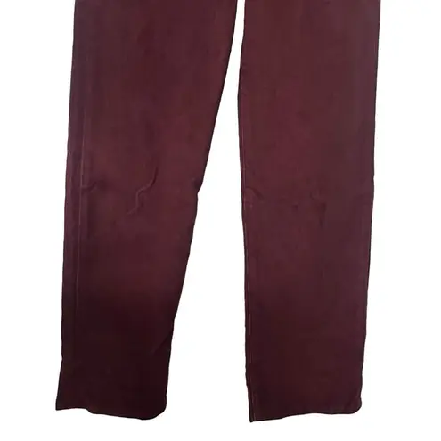 Levi's  Premium Ribcage Straight Ankle High Rise Jeans Decadent Chocolate W23L29