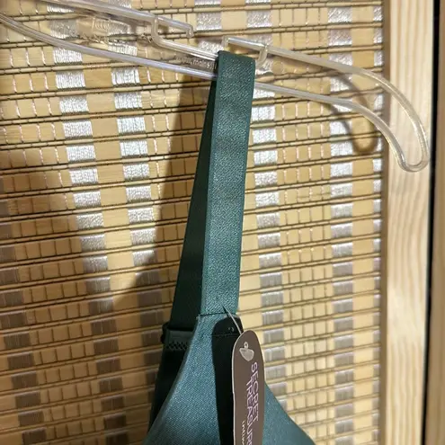 secret treasures Tailored Heather T-Shirt Underwire Bra Aqua Slate 40DDD NWT