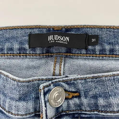 Hudson Jeans Hudson Lana Distressed Boyfriend Jeans in Size 31