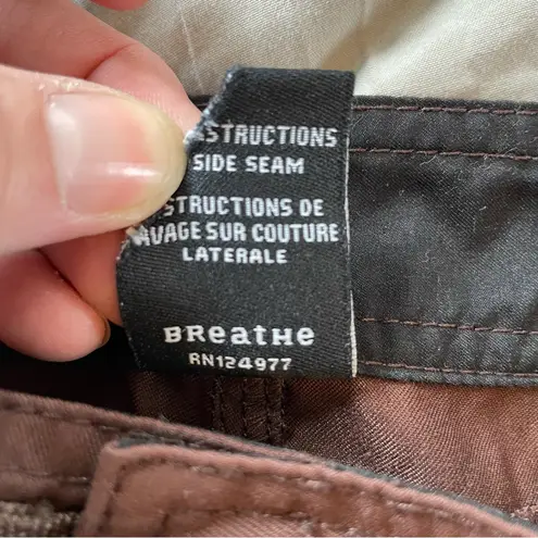 prAna Hiking Pants Convertible Roll Up Brown Outdoor Casual Size L Gorpcore