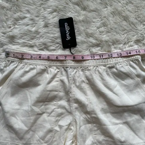 Allbirds Shorts TreeBD Women's Camp Short Hemp Blend Natural White M NWT New