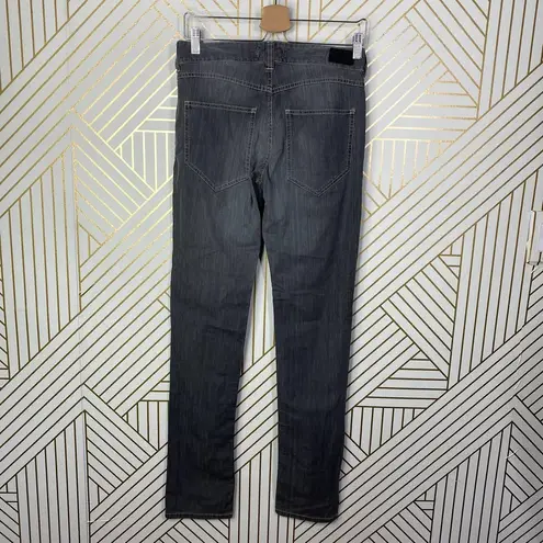 Isabel Marant  Etoile Gray Denim Contrast Stitch Skinny Jeans  Size 0 / US 2