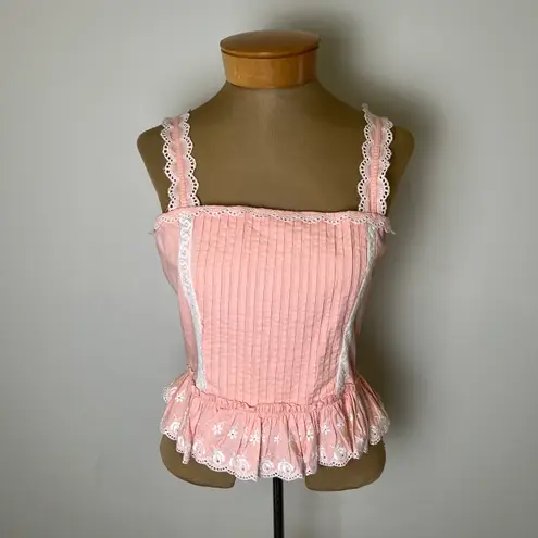 Love Shack Fancy  Skipper Bustier Top