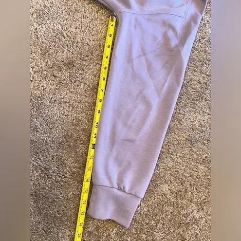 ELFSHE Women's Cutout Cropped Hoodie Purple Size L