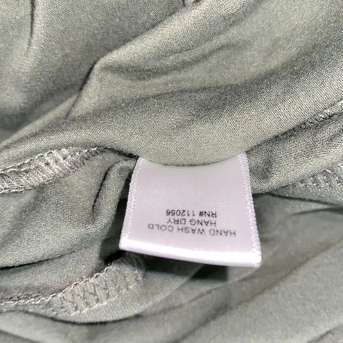 Zenana Outfitters olive green romper size medium