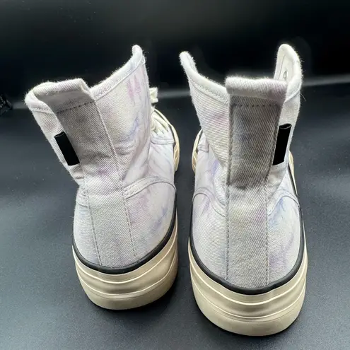 ZARA  Cream and Purple Sneakers for Casual Elegance