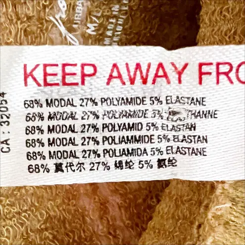 Urban Outfitters NWT  Out From Under Gold Striped Cropped Tank Top Size Medium